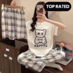 3 Piece Happy Bear Nightwear