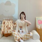 3 Piece Love Bear Nightwear