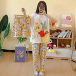 3 Piece Teddy Love Nightwear