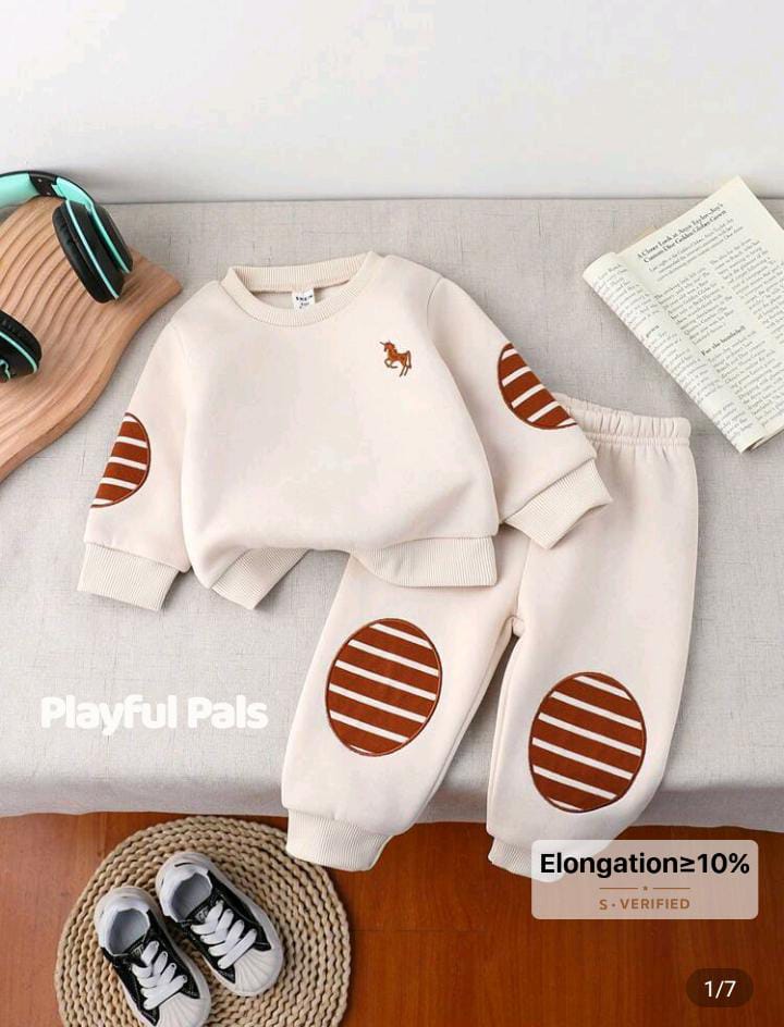 Horse Printed Kids Winter Suit (Each)