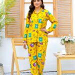 Imported Linen Printed Good Day PJ Set-LP3