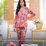Imported Linen Printed Jamsine PJ Set-LP5
