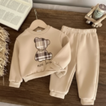 Mini Bear Printed Kids Winter Suit (Each)