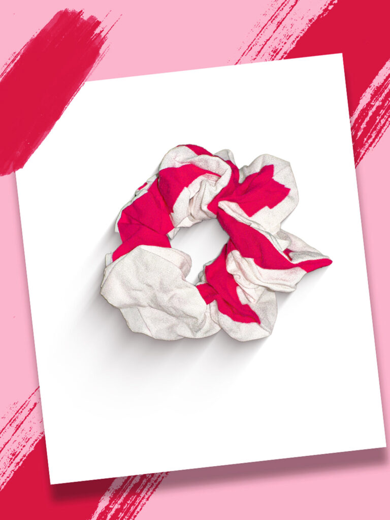 Muted Knot Scrunchie