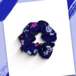 Pink Pattern Scrunchie