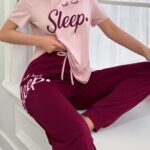Sleepy Eyes Printed Night Suit