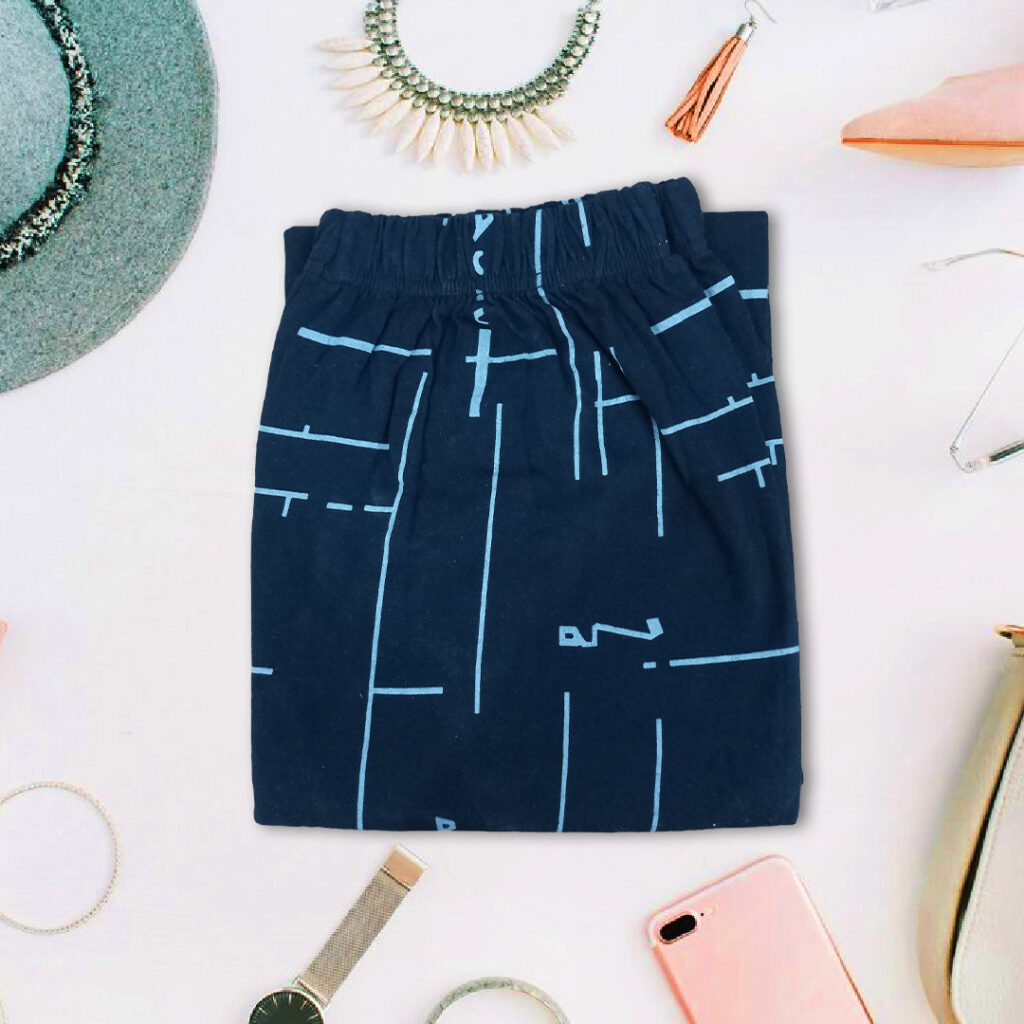 Trouser - Black Capri