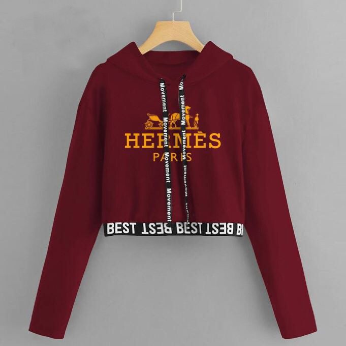 Hermes Printed Hoodie
