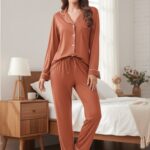 Premium Cotton Jersey Piping Night Suit