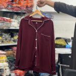 Premium Cotton Jersey Piping Night Suit