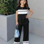 Mini Fashion Stripe Co-Ord Set for Kids – Stylish Summer Cotton Outfit 🌞
