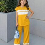 Mini Fashion Stripe Co-Ord Set for Kids – Stylish Summer Cotton Outfit 🌞