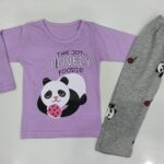 Princess Dreamland Premium Girls Night Suit Ultra Soft Jersey Summer Sleepwear Set | Cute Princess Print, Breathable Fabric & Cozy All-Night Comfort