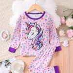 Princess Dreamland Premium Girls Night Suit Ultra Soft Jersey Summer Sleepwear Set | Cute Princess Print, Breathable Fabric & Cozy All-Night Comfort