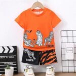 Spider Hero Kids Summer Dress – Soft Cotton Jersey 2 Piece Set