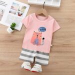 Spider Hero Kids Summer Dress – Soft Cotton Jersey 2 Piece Set