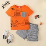 Spider Hero Kids Summer Dress – Soft Cotton Jersey 2 Piece Set
