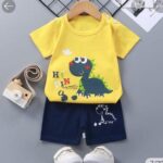 Spider Hero Kids Summer Dress – Soft Cotton Jersey 2 Piece Set