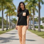 Luxury Cotton Jersey Sleepwear Set for Women  Soft & Comfortable Nightwear