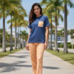 Luxury Cotton Jersey Sleepwear Set for Women  Soft & Comfortable Nightwear
