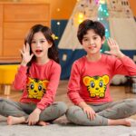 Premium Kids Panda Print Soft Jersey Summer Night Suit – Soft Breathable & Comfortable Sleepwear Set (1–10 Years)